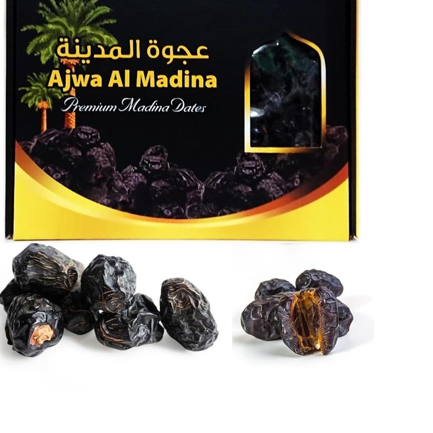 

12.12 Kurma Ajwa Aliyah Al Madinah 1 kg - Korma Nabi, Azwa Dates grosir