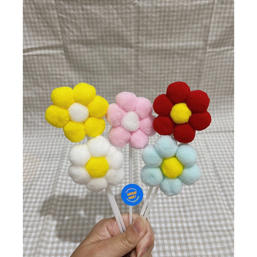 Topper Kue Matahari / Topper Cake Sunflower / Topper Kue Bunga Premium Bagus Murah