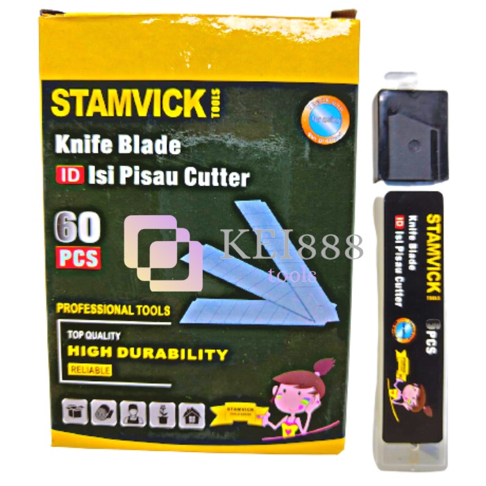 

isi cutter besar stamvick-refill pisau cutter