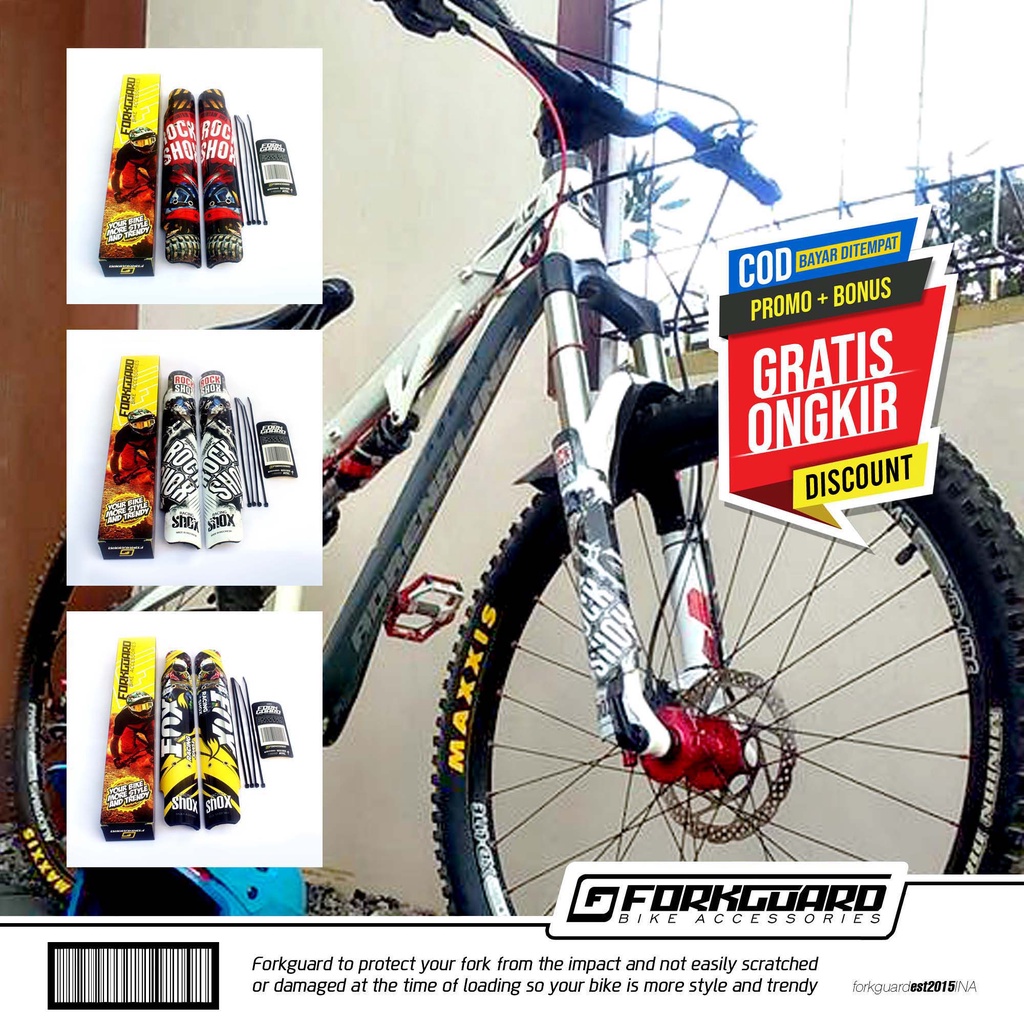 Pelindung Fork Sepeda Mtb / Sepeda Mtb / Protector Sepeda