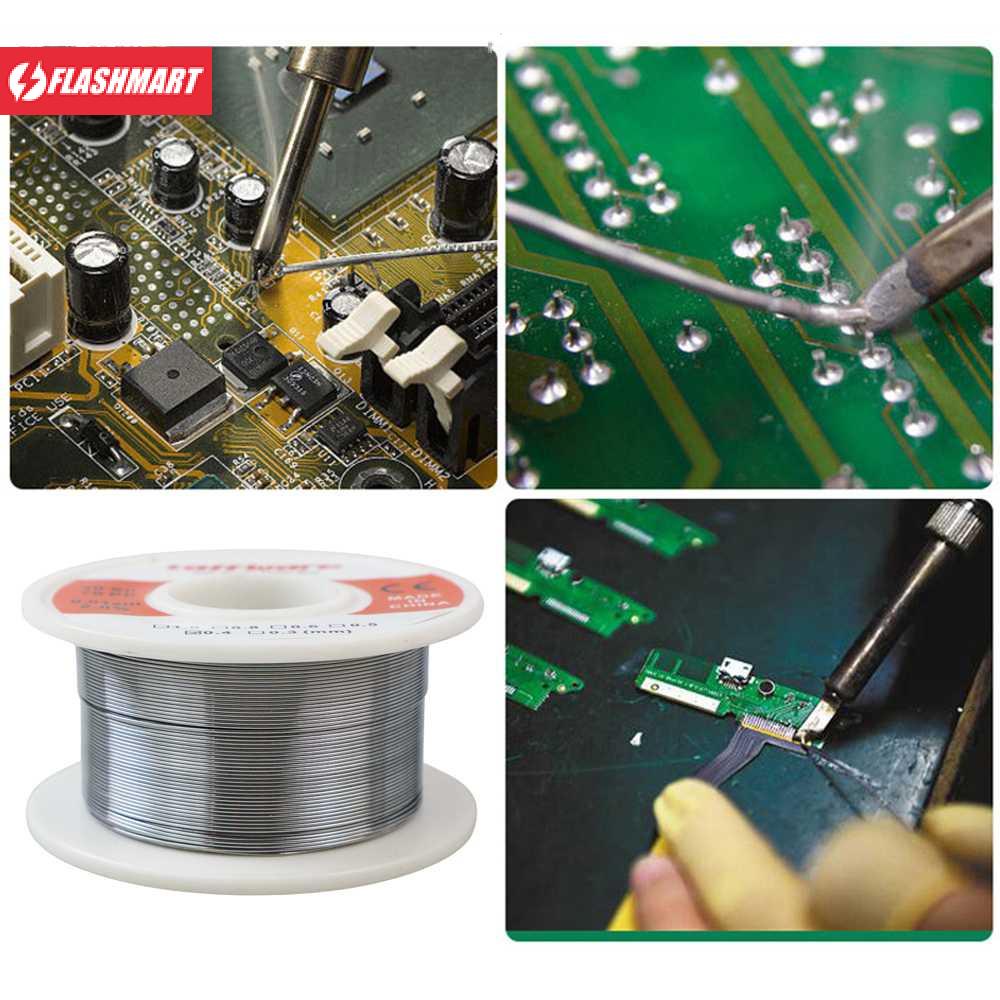 Flashmart Kawat Timah Solder Sn30/Pb70 50gr