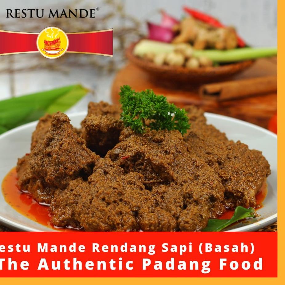 

♂ Restu Mande Rendang Sapi (Basah) Rendang Original 300 gr ♠