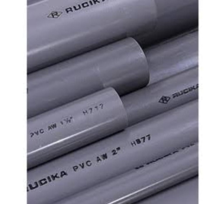 Terlaris Pipa 1 Inch Rucika Jis Aw - Abu