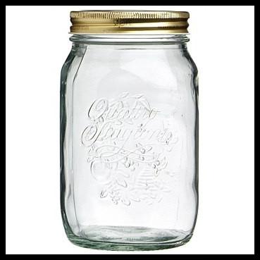 

1L Bormioli Rocco Quattro Stagioni Preserving Glass Jar / Mason Jar / Toples