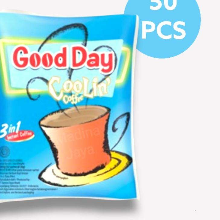 

♕ Good Day Kopi Instant 3 In 1 Coolin Coffee (50pcs x 20g) ✱