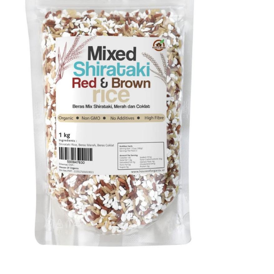 

◄ House Of Organix Mixed Shirataki , Red And Brown Rice 1 Kg ☉