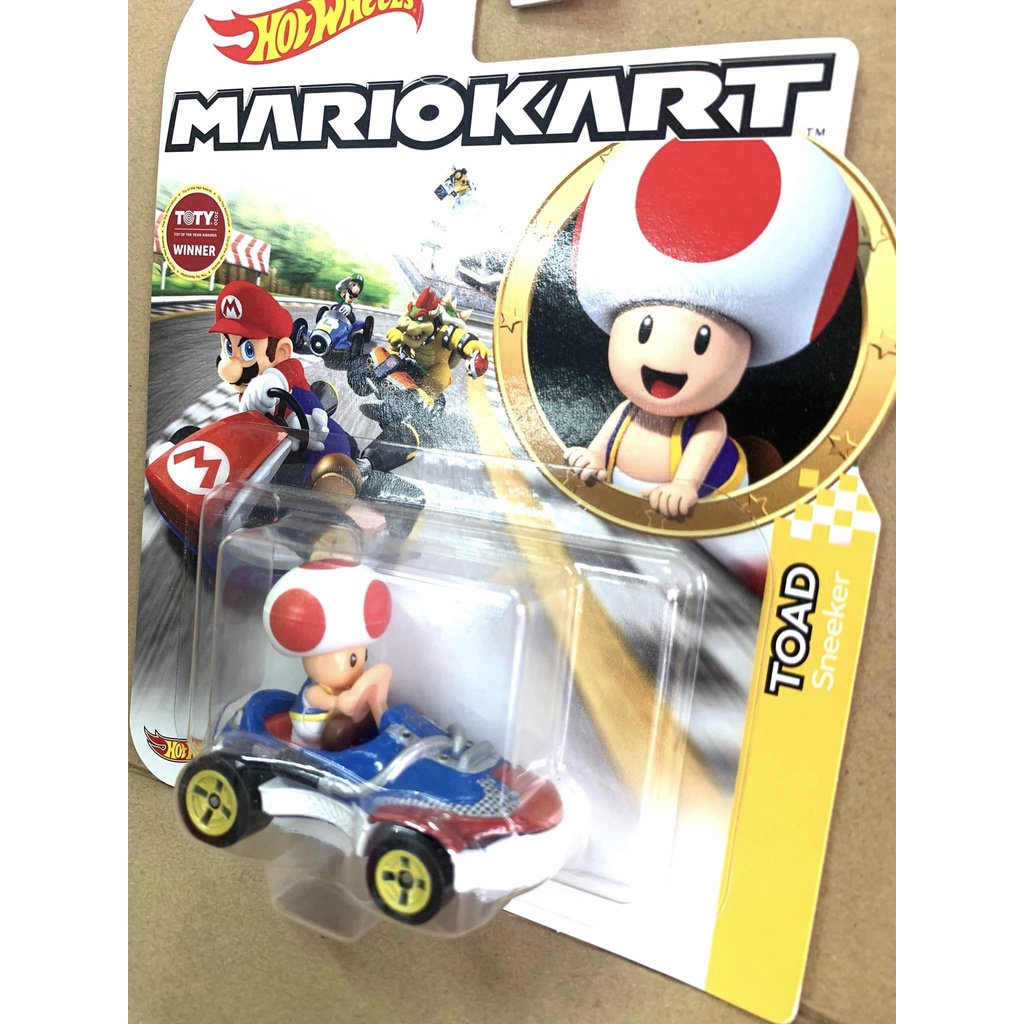 Hotwheels Mario Kart Toad Sneeker