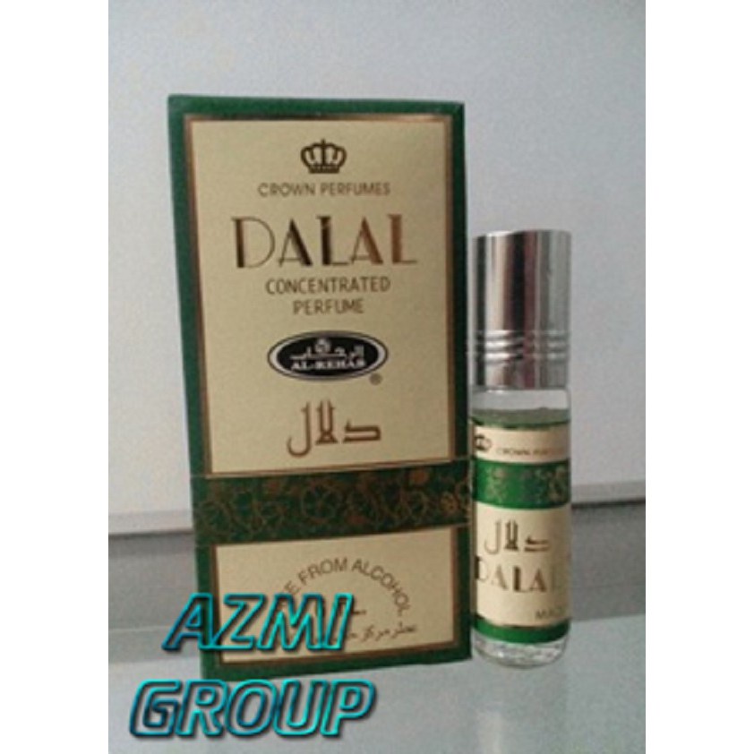 Parfum AL Rehab Dalal ROLL 6ML Original Asli Saudi Arabia