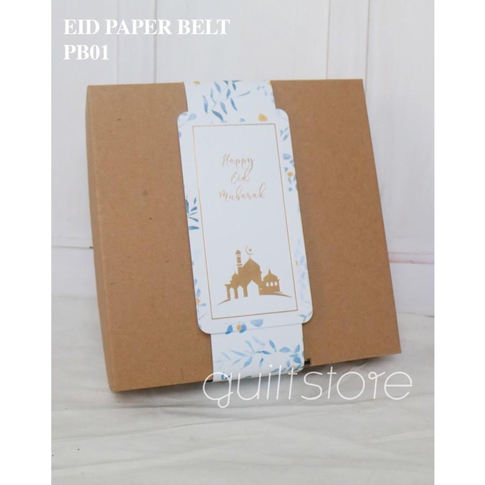

Lebaran Idul Fitri Paper Belt Kemasan Packaging Box Hamper Toples 100