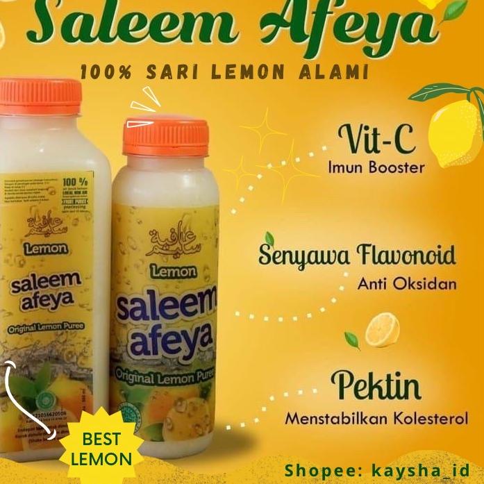 

☎ LEMON SALEEM AFEYA 500ml / ALAMI 100% TANPA CAMPURAN AIR / PURE LEMON / AIR LEMON MURNI / ALAMI / LEMON SALEEM AFEYA 250ml / / DIET PAKAI LEMON / LEMON ASLI / LEMON UNTUK DIET / SALEM AFEYA MINUMAN UNTUK DIET KOLESTROL ➳