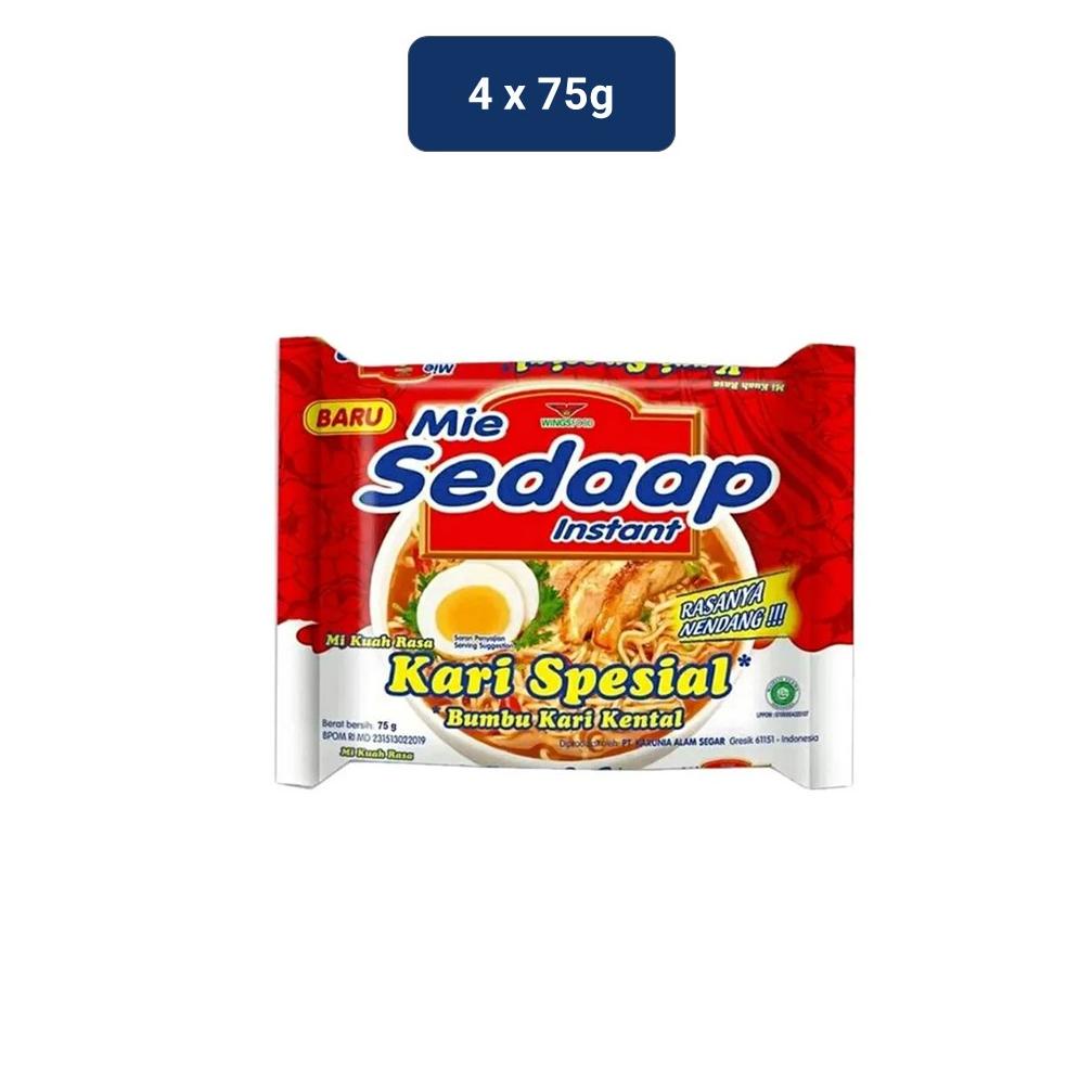 

STAR Mie Sedaap Mi Instan Kari Spesial 4 x 75 gr