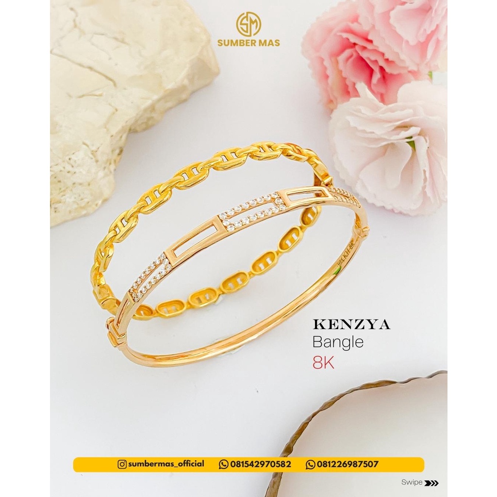 KENZYA BANGLE 8K - SUMBER MAS