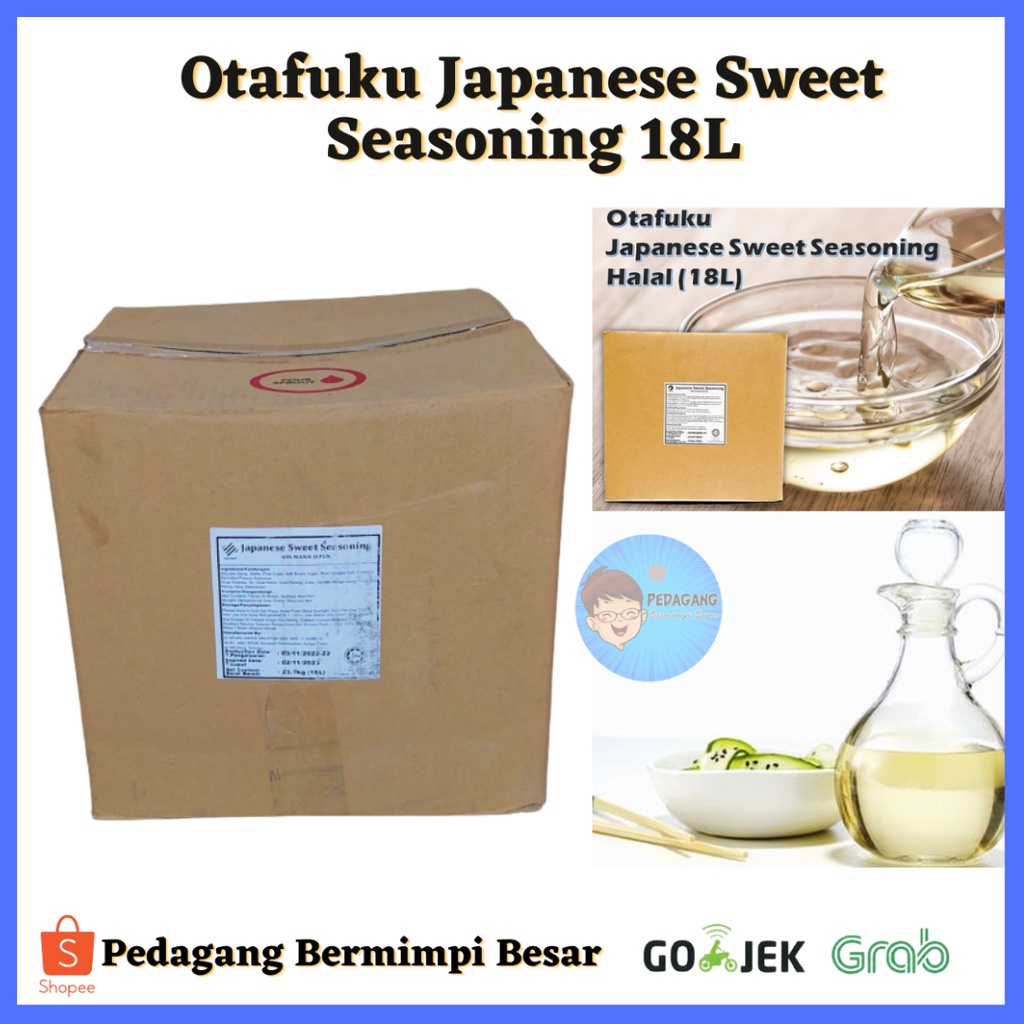 Otafuku Japanese Sweet Seasoning 18L/ Mirin Halal