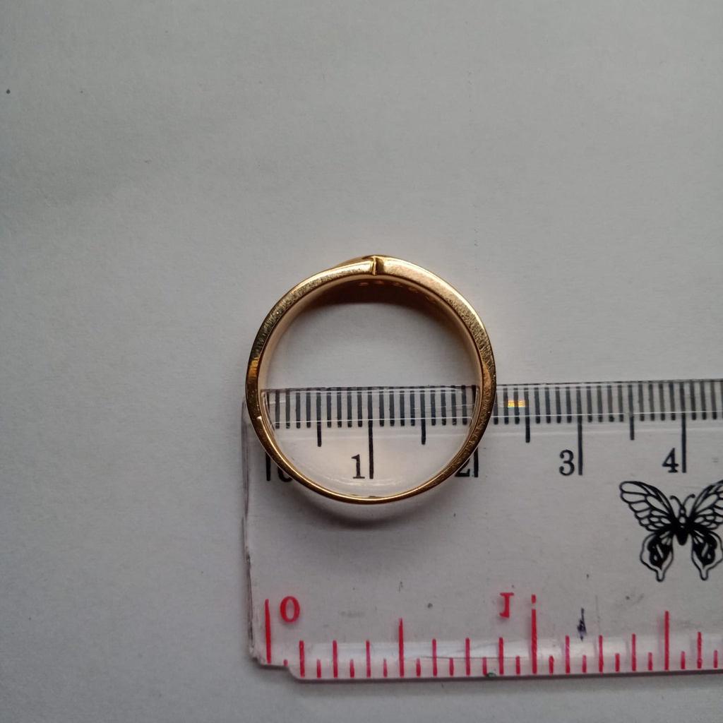 Cincin emas 17k - 5.8 gr kadar 750 - 4310