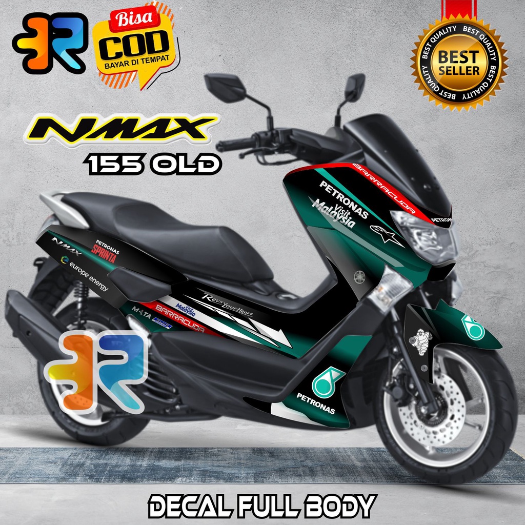 Decal Nmax 155 Old Stiker Full Body Variasi Desain Petronas