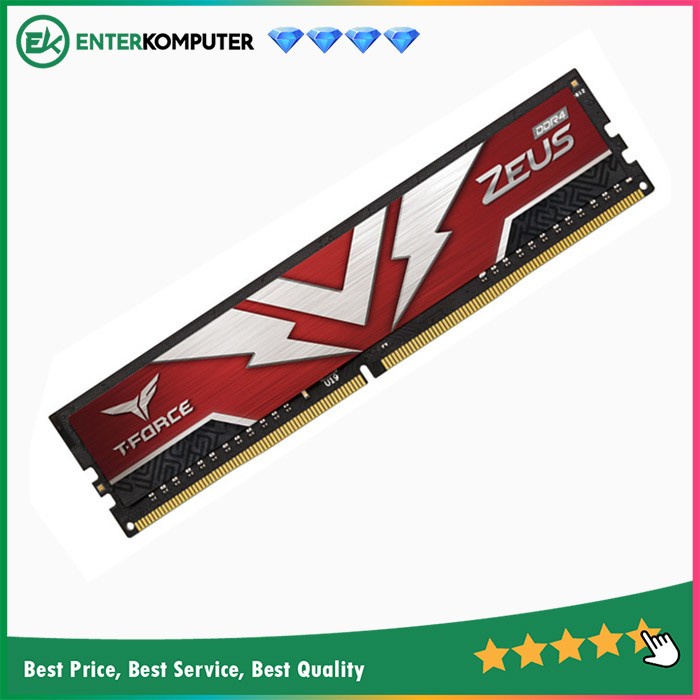 Team T-Force Zeus Ddr4 Pc25600 8Gb / Ram Ddr4 8Gb