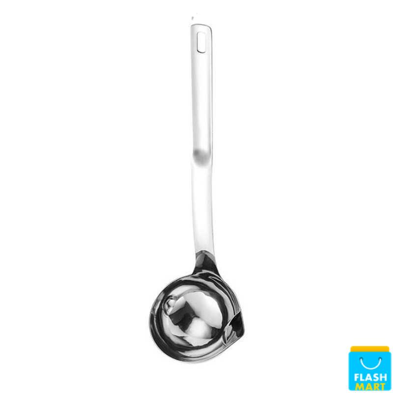Flashmart Sendok Sup Oil Water Soup Separation Spoon - SUS304
