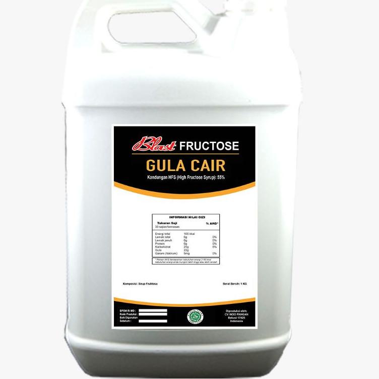 

✼ GULA SINGKONG CAIR - Premium Fructose Kemasan 7kg - BLAST ☼