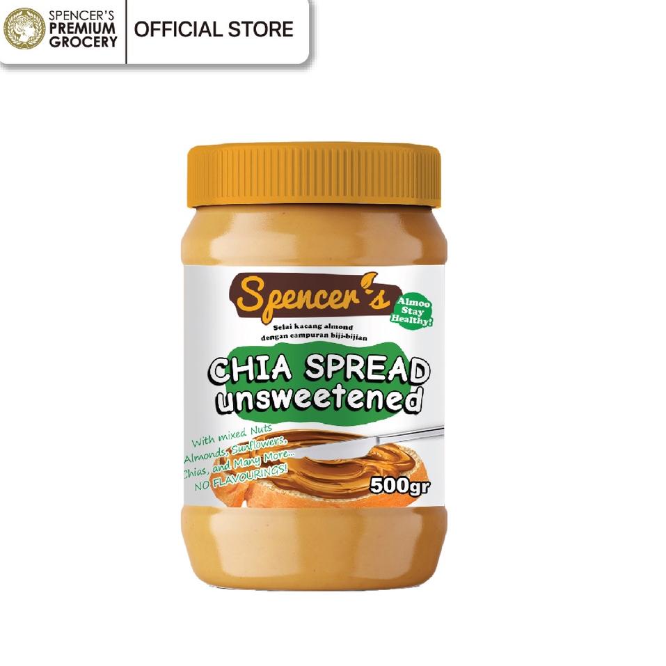 

➵ Spencer's - Chia Spread Original Unsweetened (500g) ☞