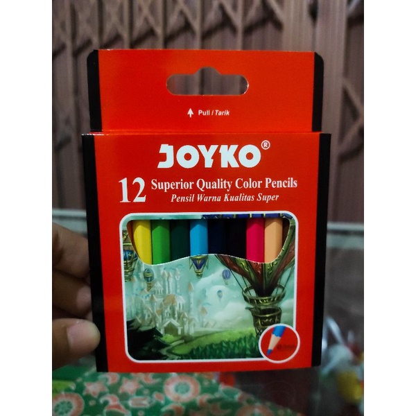 

pensil warna joyko pendek