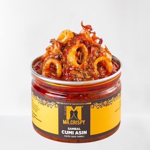 

Sambal Cumi Pedas Sambel Cumi Asin 120 gram