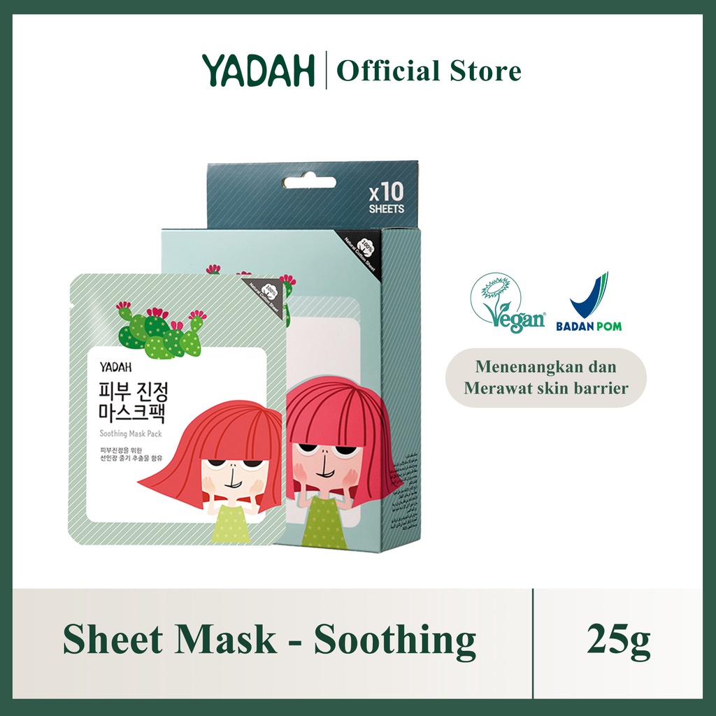 YADAH Soothing Mask Pack 1EA