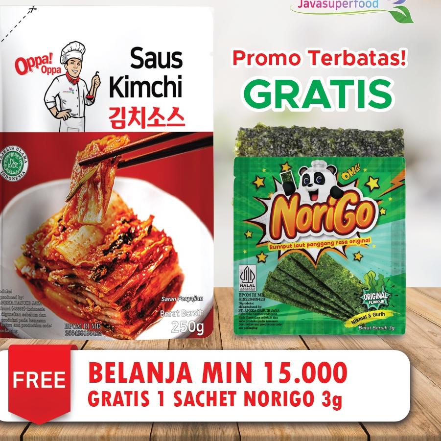 

Promo Saled2D7p Saus Instan Saus Kimchi Korea 250g / Sauce Kimchi Korea Saus Oppa!Oppa