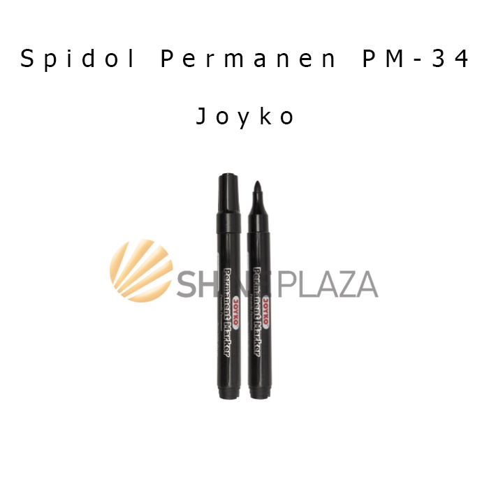 

Spidol Permanen Joyko PM-34 Round Tip Permanent Marker