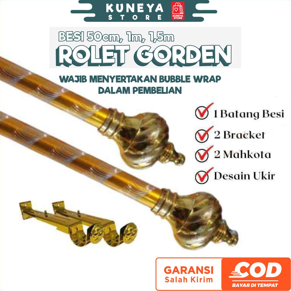 BESI GORDEN BATANG GORDEN BESI GORDEN FULL SET RING GORDEN BESI HORDENG PIPA GORDEN REL GORDEN RING 