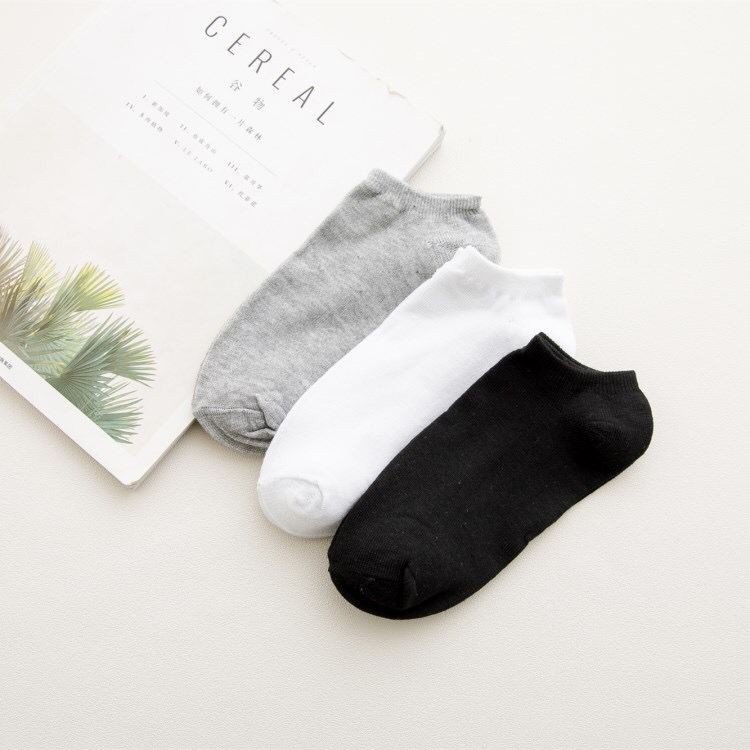 Kaos Kaki Polos Pendek Semata Kaki Unisex / Ankle Socks / Kaos Kaki