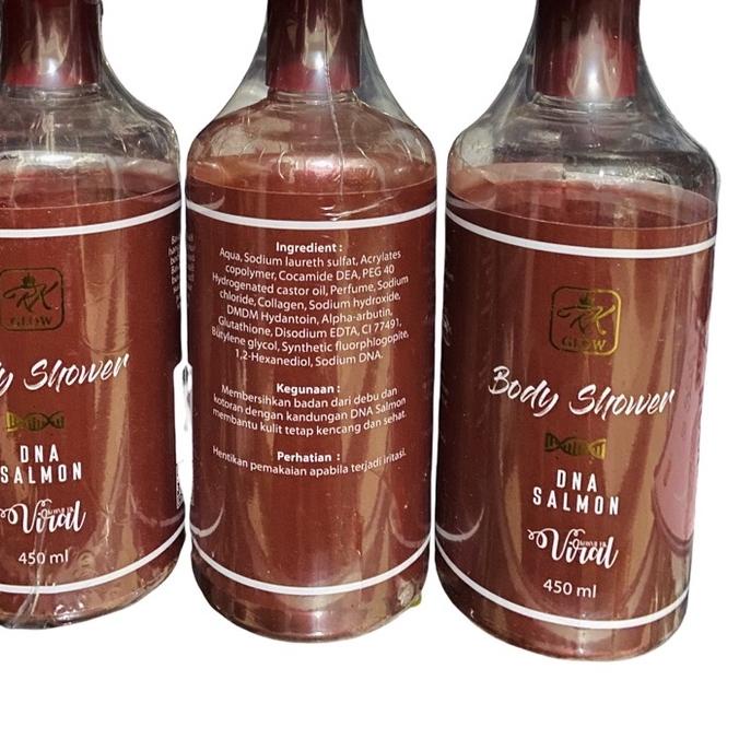 ❁ Body shower Rk DNA SALMON 450ml / Body shower Rk Glow ☝
