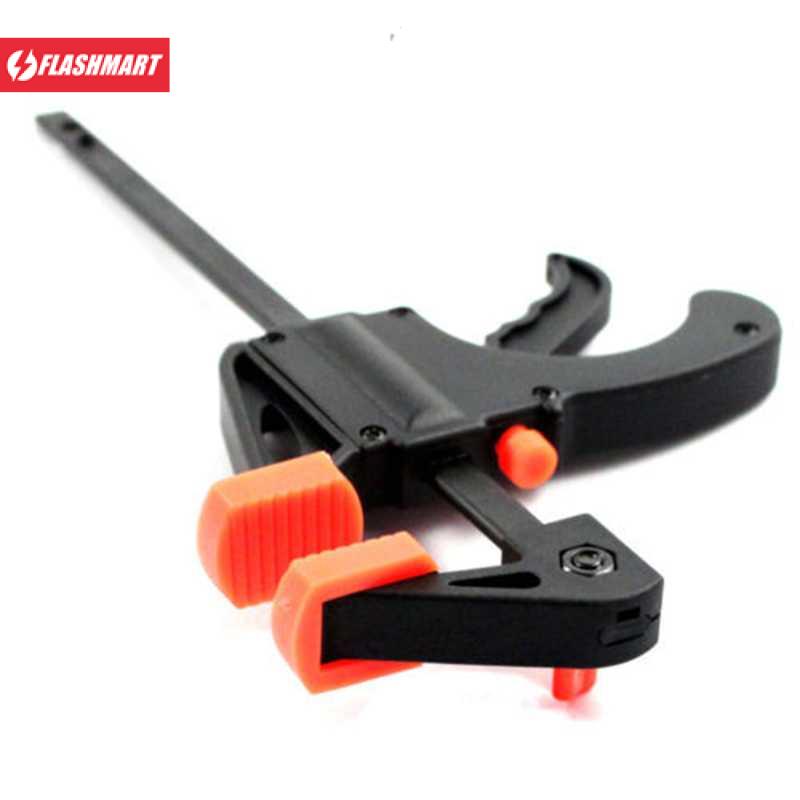 Flashmart Speed Squeeze Ratcheting Clamp Penjepit Kayu Mini 6 Inch - T22106