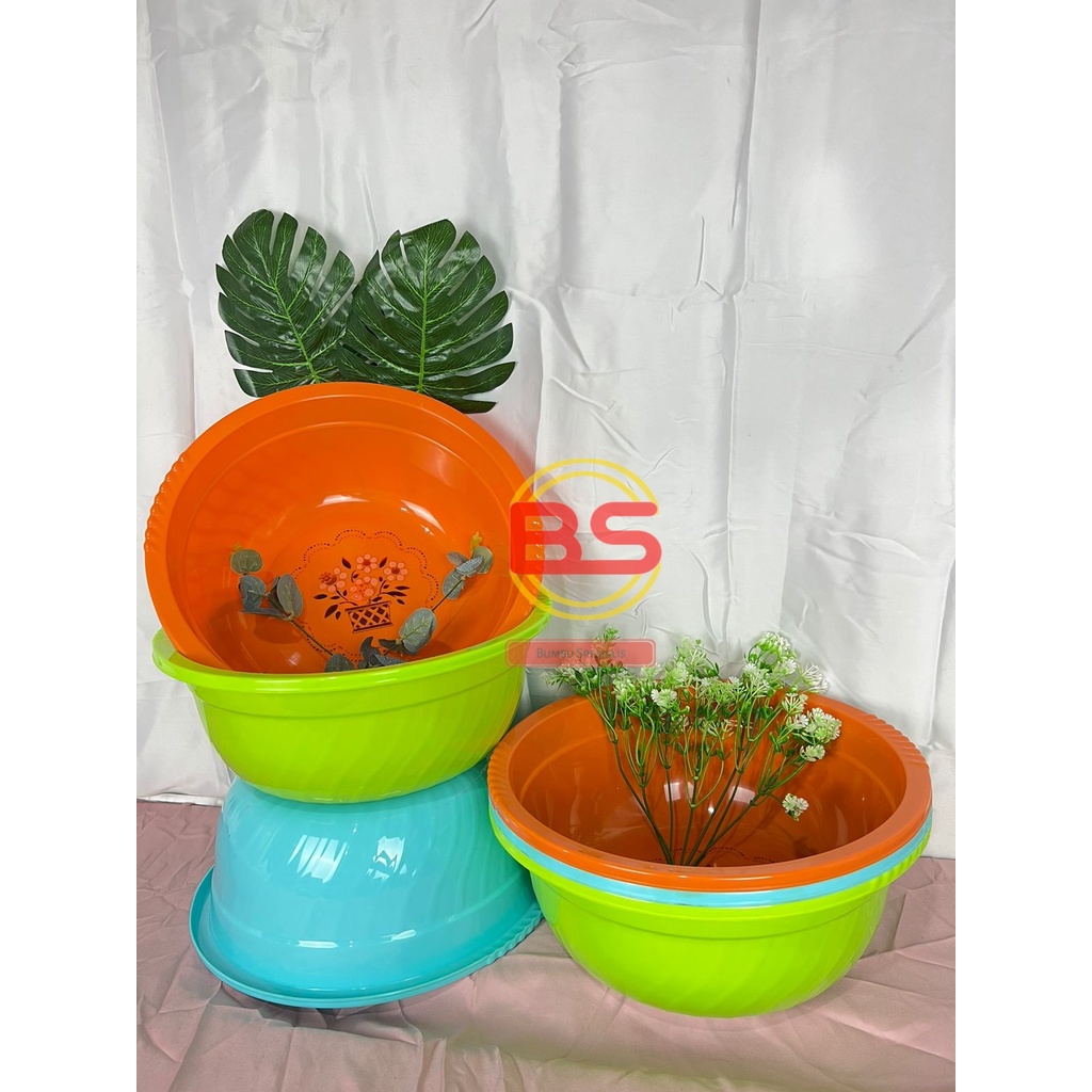 Baskom Gambar Serbaguna / Baskom sayur &amp; buah / Baskom Plastik