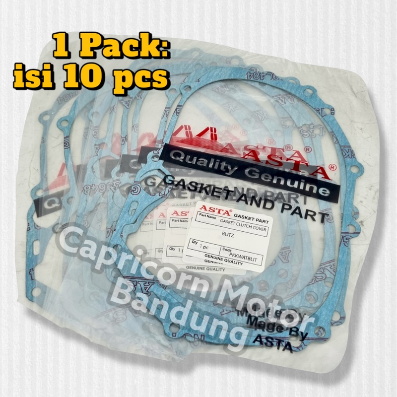 PAKING GASKET BAK BLOK KOPLING BLITZ R JOY ASTA ISI 10 PACKING KANAN