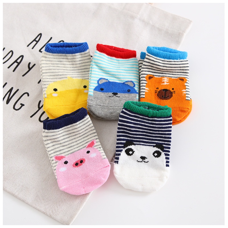 Kaos kaki Anak bayi anti slip Kaus kaki Cute Animal Baby Sock BB06