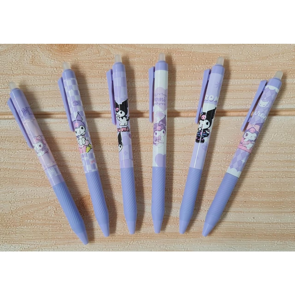 

PULPEN + PENGHAPUS KUROMI SET ISI 6 PC