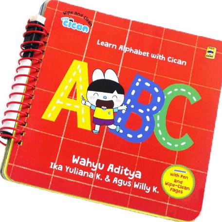 

Wipe And Clean: Learn Alphabet With Cican Abc (Boardbook)