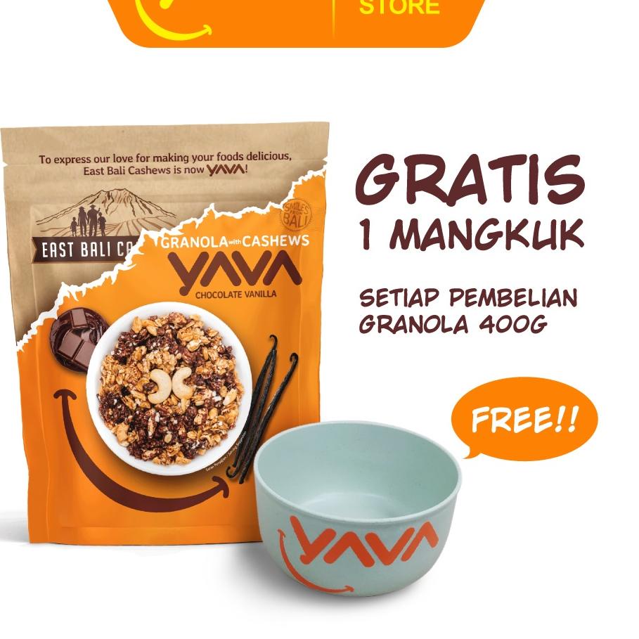 

☻ YAVA Granola Chocolate Vanilla 400g ◊