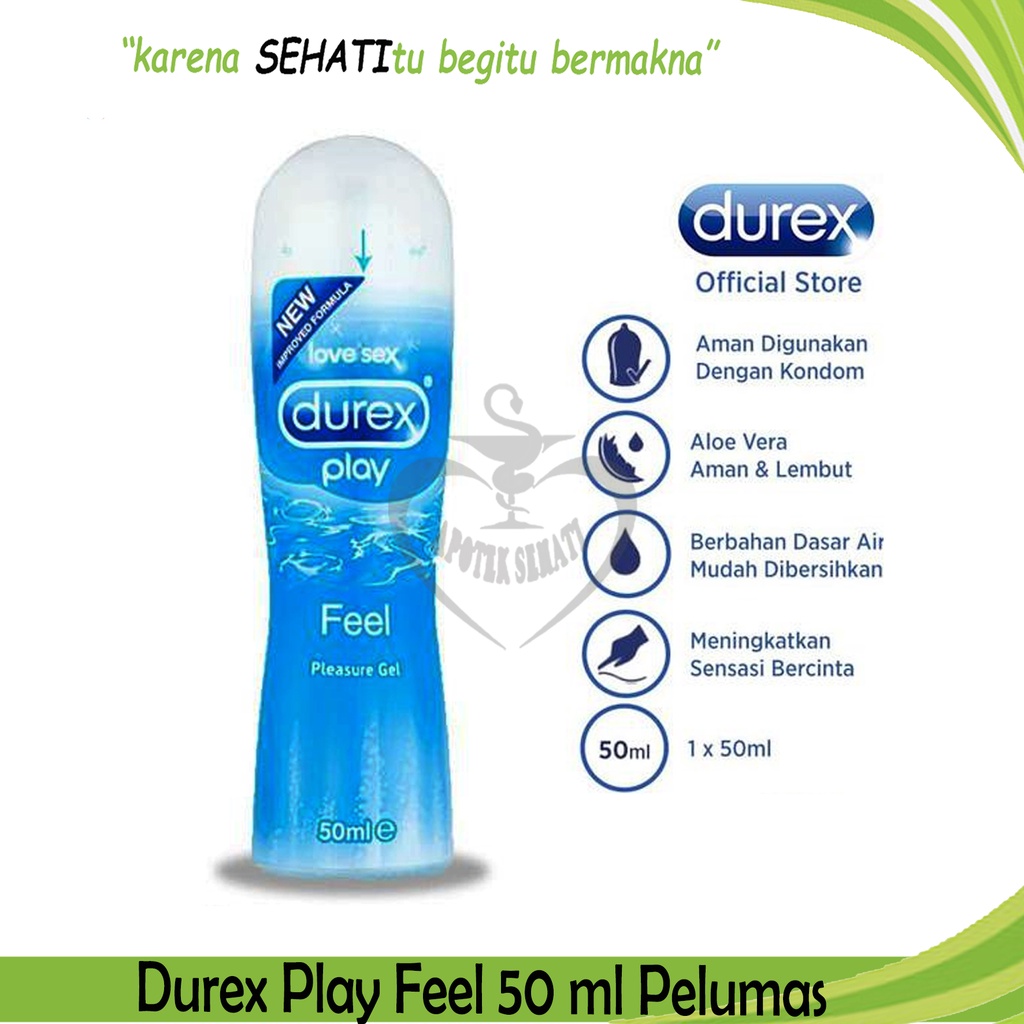 DUREX PLAY FEEL LUBRICANTS 60ML PELUMAS SEKS PRIA &amp; WANITA