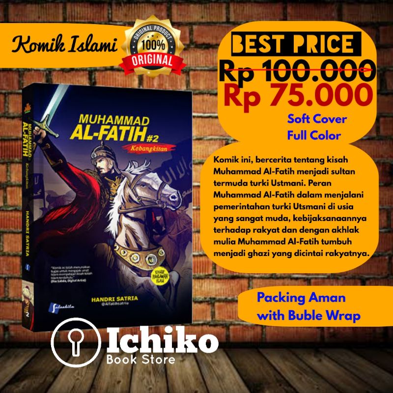 KOMIK AL FATIH 1453 JILID 2 - Komik Alfatih seri 2 by Handri Satria - Salsabila ORIGINAL