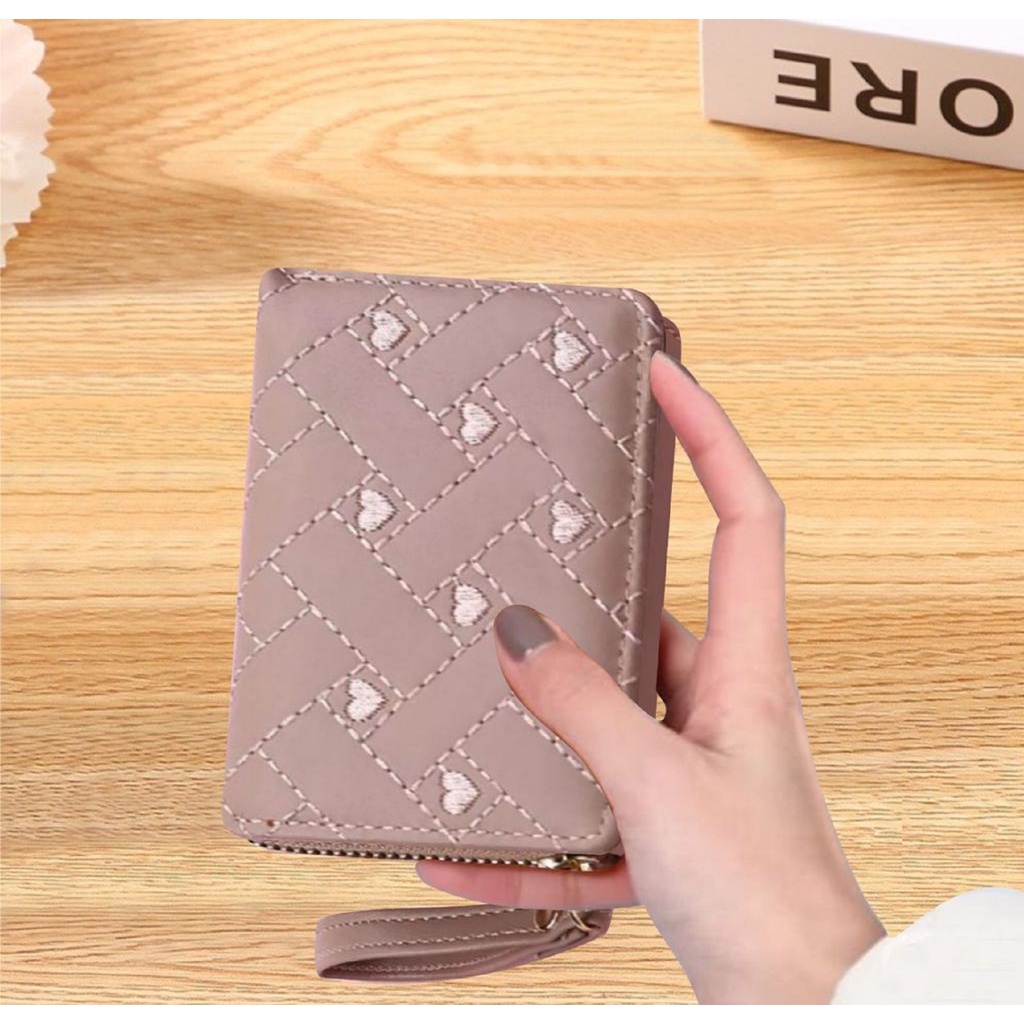 MORMON AURORA - Dompet Kecil Baru Trendy Dompet Kartu Koin Mini