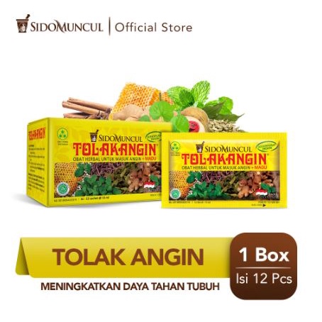 Tolak Angin Cair DEWASA plus Madu Dus isi 12 sachet 15ml - Obat Herbal untuk Masuk Angin Daya Tahan Tubuh + Honey - BPOM