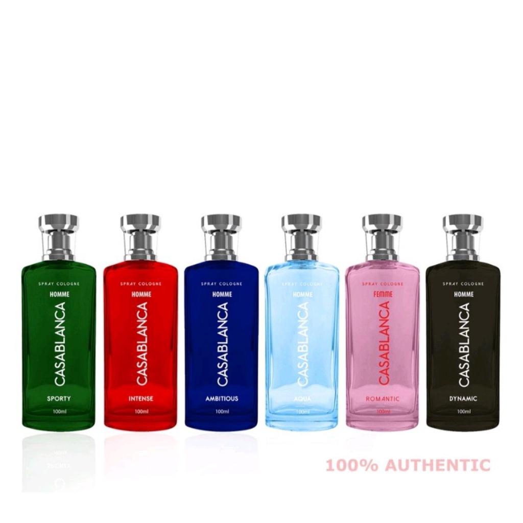 PARFUM CASABLANCA HOMME SRPAY COLOGNE - CASABLANCA COLOGNE SPRAY AQUA