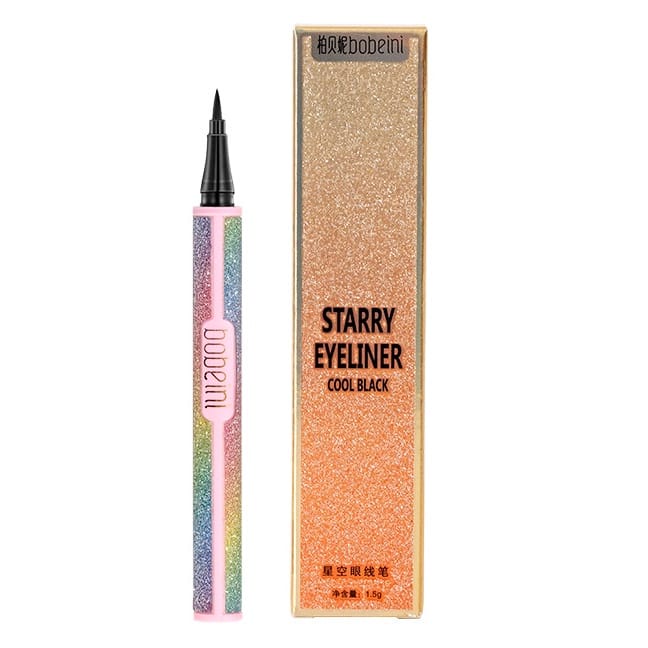 EYELINER BOBEINI STARRY COOL BLACK WATERPROOF TAHAN AIR KOSMETIK MATA
