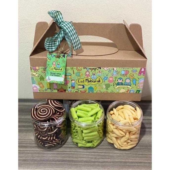 

BOX HAMPERS SPESIAL HAMPERS GIFT BOX BINGKISAN HADIAH LEBARAN IDUL FITRI EID EL09I09A82L