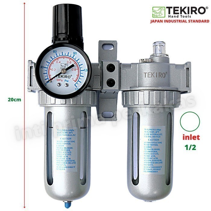 Terlaris Tekiro Double Air Filter Regulator - Filter Udara Kompresor Terlaris