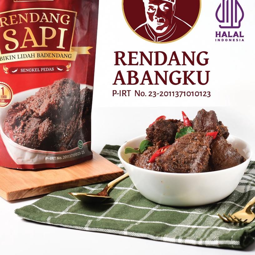 

♣ Rendang Padang Daging Sapi Asli by ABANGKU Halal PIRT bumbu melimpah - siap kirim seIndonesia dan export keluar Indonesia ♤