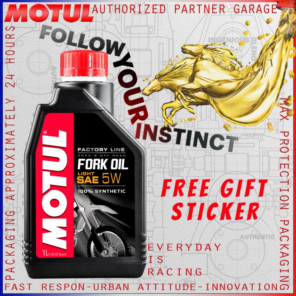 MOTUL FORK OIL LIGHT 5W - 1L OLI SHOCK OHLINS