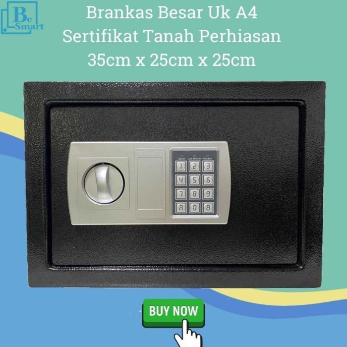 Brankas Brankas Besar Uk A4 Sertifikat Tanah Perhiasan Brangkas Besar