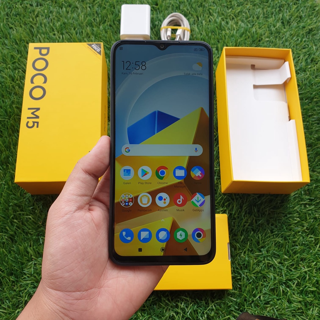 POCO M5 SECOND 4/64 & 4/128GB HP SECOND HANDPHONE SECOND HP SEKEN HP BEKAS HP MURAH